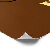 Bienen-Hintern-Poster Poster (Ecke)