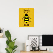 Bienen-Hintern-Poster Poster (Heimbüro)