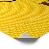 Bienen-Hintern-Poster Poster (Ecke)