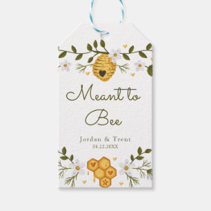 Bienen-Hochzeits-/Brautparty-Geschenk-/Gutscheinan Geschenkanhänger