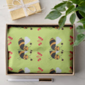 Bienen Honeybee Seidenpapier (Geschenk)