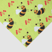 Bienen Honeybee Seidenpapier (Detail)