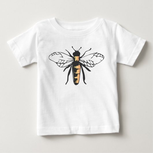 Bienen-Honigbiene Hummelbiene Tischlerbiene Apidae Baby T-shirt (Vorderseite)
