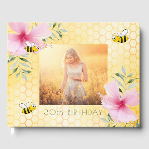 Bienen Honigwabenkraut Rosa Florale Foto 30. Gebur Gästebuch