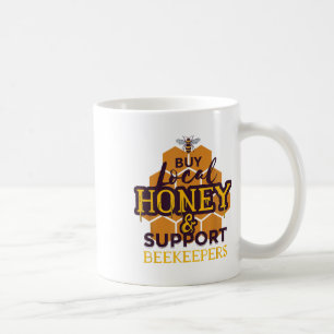 Bienen-Honigwabenschutz Kaffeetasse