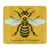 Bienen-hübsche Schneidebrett (Vorderseite)