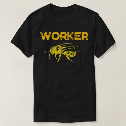 Bienen-Hummel Honeybee Behaltend Biene Kee T-Shirt (Design vorne)