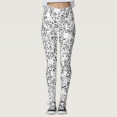 Bienen im Garten Leggings (Vorderseite)