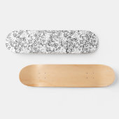 Bienen im Garten Skateboard (Horizontal)
