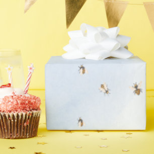 Bienen im Himmel Geschenkpapier