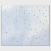 Bienen im Himmel Geschenkpapier (Flach)