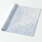 Bienen im Himmel Geschenkpapier (Ungerollt)