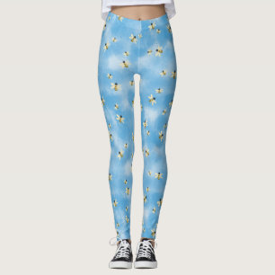 Bienen im Himmel Leggings