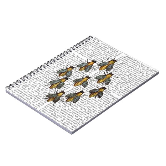 Bienen im Mittelalter 2 Notizblock (Linke Seite)