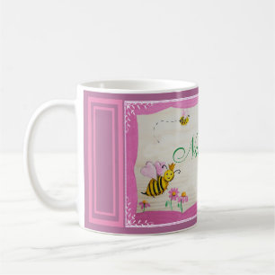Bienen in der Garden-Tasse Kaffeetasse