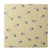 Bienen in der Küche Keramik Tile Fliese (Vorderseite)