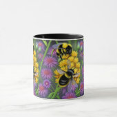 Bienen in einer Blume Tasse (Zentrum)