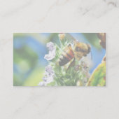 Bienen-Insekt Visitenkarte (Rückseite)