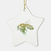 Bienen - Insekten - Honigbiene - Bienenstich Keramik Ornament (Links)