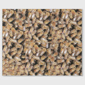 Bienen-Insekten-Packpapier Geschenkpapier (Flach)