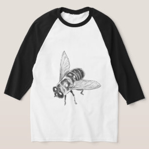 Bienen-Jersey-Honigbiene-Kunst-Shirt-Insekt-Käfer- T-Shirt