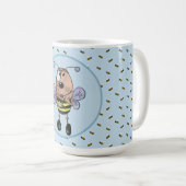 Bienen kaffeetasse (VorderseiteRechts)