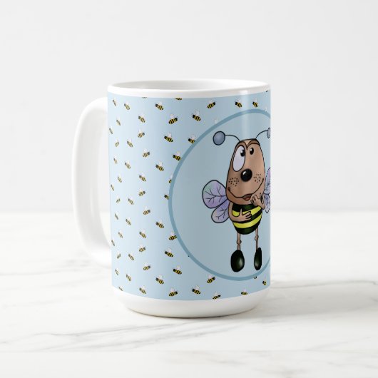 Bienen kaffeetasse (Vorderseite Links)