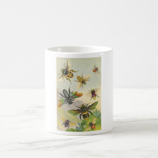 Bienen Kaffeetasse (Mittel)