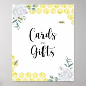 Bienen - Karten und Geschenke Poster (Vorne)