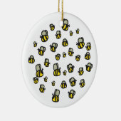 Bienen Keramik Ornament (Rechts)