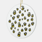 Bienen Keramik Ornament (Links)