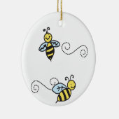 Bienen Keramik Ornament (Rechts)