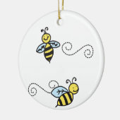 Bienen Keramik Ornament (Links)