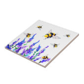 Bienen-Keramik Tile Frühlingsblumen Fliese (Seite)