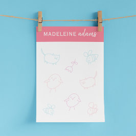 Bienen & Kick & Kitty Post-it®-Hinweise Post-it Klebezettel