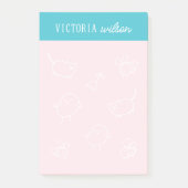 Bienen & Kick & Kitty Post-it®-Hinweise Post-it Klebezettel (Vorderseite)