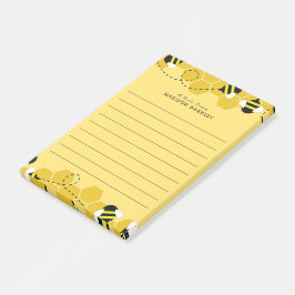 Bienen Kids Niedliche Biene Post-it Klebezettel