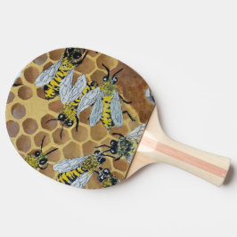 Bienen-Klingeln pong Paddel Tischtennis Schläger