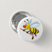 BIENEN-KNOPF BUTTON (Vorne & Hinten)