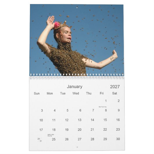 BIENEN-KÖNIGIN • 2012 • KALENDER (Jan 2027)