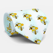Bienen Krawatte (Gerollt)