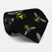 Bienen Krawatte (Gerollt)