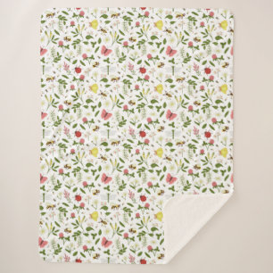Bienen Ladybugs und Schmetterlinge Sherpadecke