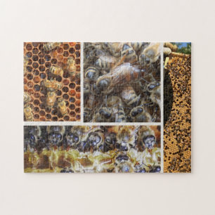Bienen-Leben-Puzzlespiel Puzzle