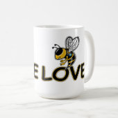 BIENEN LIEBE  KAFFEETASSE (VorderseiteRechts)