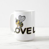 BIENEN LIEBE  KAFFEETASSE (Vorderseite Links)