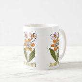 Bienen Liebe Sommer und ich auch Kaffeetasse (VorderseiteRechts)