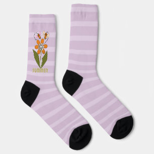 Bienen Liebe Sommer und ich auch Socken