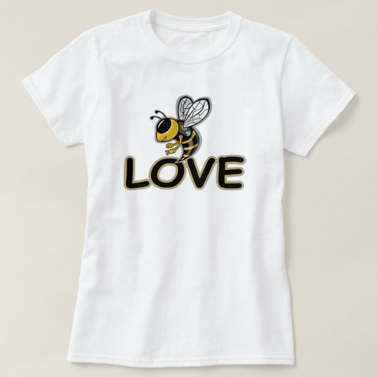 BIENEN LIEBE  T-Shirt (Design vorne)