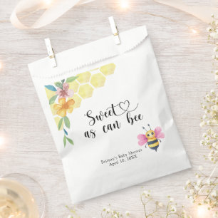 Bienen-Mädchen-Baby-Party - süß wie eine Biene Geschenktütchen